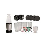 Elite EPB1700-Maxi-Matic Elite Cuisine 15-pc. Personal Blender Set - Stainless Steel