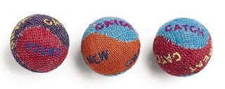 Ethical Products Burlap Balls Cat Toy 3 Pack