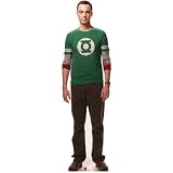The Big Bang Theory Sheldon Cooper 74 X 21 Inch Cardboard Cut-out Standee