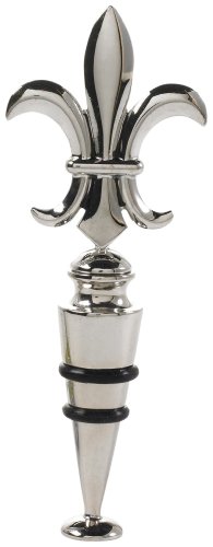 Mud Pie Fleur De Lis Bottle Topper
