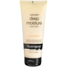Neutrogena Rainbath Deep Moisture Body Wash, Butter Cream, 6.7 Ounce