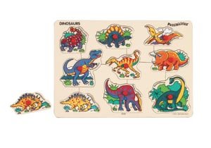 Childrens Toyshop  Toys : Dinosaurs Puzzibilities by Smal World Toys