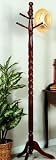 72 High Beautiful CHERRY Finish COAT / HAT STANDING HANGER The Hall Tree