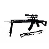 N&B 88cm Softair GEwehr mit Dreibein Zielfernrohr + Tragegurt