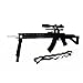 N&B 88cm Softair GEwehr mit Dreibein Zielfernrohr + Tragegurt