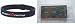Phiten F1 Racing Sports Bracelets (Black)- 7"