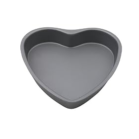 Swift Faringdon Collection Bakers Pride Non-Stick Heart Shape Cake Pan Carbon Steel  19 cm x 19 cm x 3.5 cm