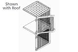 Bulk Storage Locker Double Tier 3' X 3' Add-On Without Roof