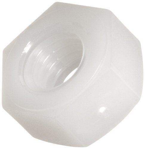 Nylon 6/6 Hex Nut, M2.5-0.45 (Pack of 100)