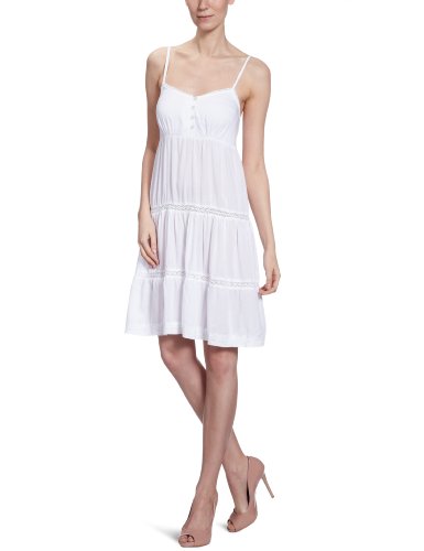 ONLY Damen Kleid (knielang), 15067913 KARINA SL DRESS, Gr. 40 (L), Wei&szlig; (WHITE) Preisvergleich