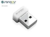 SANOXY Micro Mini USB Wireless b/n/g 802.11n Wifi LAN Adapter Windows Vista/xp/7/Mac-Wireless N WiFi 150Mbps Mini USB Network Adapter for Mac OS, Linux and Windows