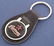 Houston Astros Leather Keychain