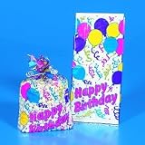 Birthday Cello Bags - 12 pieces