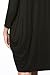 2LUV Women's 3/4 Or Long Sleeve A-Line Tunic Dress