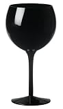 Artland Midnight Black Balloon, Set of 4