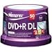 Electronics : Memorex - 50 x DVD+R DL - 8.5 GB ( 240min ) 8x - spindle - storage media