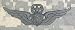 Master Aircraft Crewman - Metal Insignia - Black - Full Size