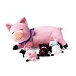 Nursing Nuna Pig Stuffed Animal Plush Toy