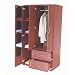 3 Door Wardrobe - Mahogany