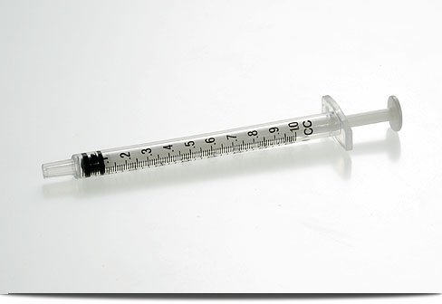 Terumo TB Syringes, 1cc Syringe w/ 26G x 3/8