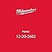 Milwaukee 12-20-2602 SERVICE NAMEPLATE