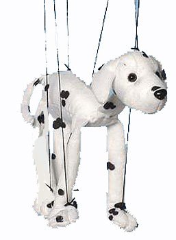 Dog (Dalmatian) Small Marionette