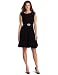 Calvin Klein Women's Lux Dress, Black, 4