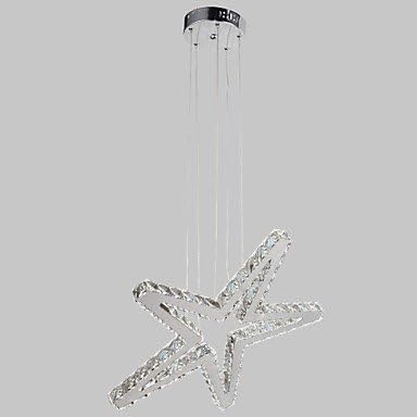 Simple Five-Pointed Star Shape Design Chandelier ( Voltage : 220-240V , Light Source Color : White )