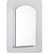 Robern PLM2034WBARE Bevel Edge, White Interior, Electric ? Right Hinge PL Series 20" x 34" Arch Top Cabinet