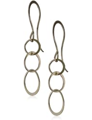 Melissa Joy Manning "MJM Classic" 14 Gold Hand made Chain Earrings