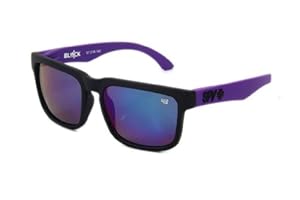 EOZY Gafas De Sol Para Hombre Deportivas Antirreflejos Protección UV Negro Y Morado