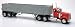 New Ray Die-Cast Truck Replica - Kenworth W900 Frameless Dump Truck, 1:32 Scale, Model# 13733