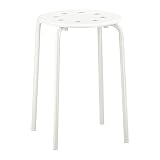 Utility Stool, White