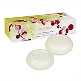 The Thymes Red Cherie Triple Milled Soap Set - 2 x 3.2 oz
