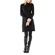 Merona&reg; Collection Womens Merino Wool Turtleneck Sweater Dress - Ebony
