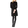 Merona&reg; Collection Womens Merino Wool Turtleneck Sweater Dress - Ebony