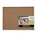 QRT35380342Q - Bulletin Board, 16-7/10x22-1/5, Natural Cork, Oak Frame