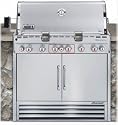 Weber Gas Grills Summit S-660 Built-In Natural Gas Grill W/ Rotisserie & Smoker
