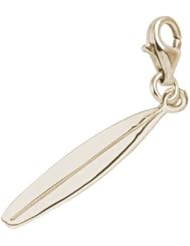 Rembrandt Charms Surfboard Charm with Lobster Clasp