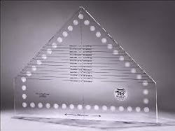 Side Setting Triangle Ruler
