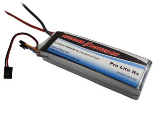 Thunder Power RC Receiver Pack 2600mAh 7.4V 2 Cell Li Poly 2s2600 Lithium Battery Thunder Power RC Receiver Pack 2600mAh 7.4V 2 Cell Li Poly 2s2600 Lithium Battery
