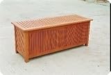 HARDWOOD STORAGE BENCH