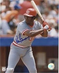 Ken Griffey Sr. (Cincinnati Reds) autographed 8x10 Photo