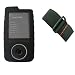 SANDISK SANSA CONNECT 4GB BLACK Premium Silicone Skin Protective Silicon Cover Case With Armband