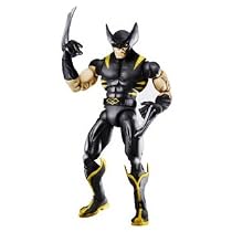 Marvel Legends Exclusive Red Hulk Build-A-Figure Wave Action Figure Black Wolverine
