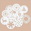 Kaiser Bakeware Patisserie Holiday Cake Stencil Set