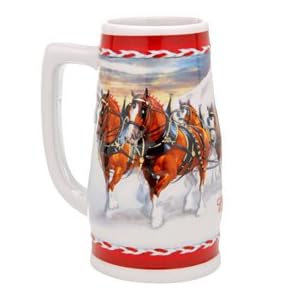 2010 Budweiser Holiday Stein
