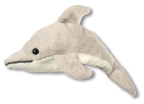 Fingerpuppe Delfin grau Delphin