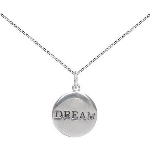 Sterling Silver Reversible Amethyst Crystal Moon   DREAM charm on 16 18in Adjustable Necklace