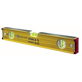Stabila 38616 - 16-Inch builders level, Magnetic, High Strength Frame, Accuracy Certified Professional Level